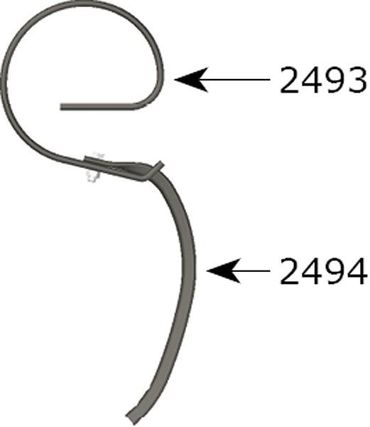 Стойки VIBRO BELLOTA 2495
