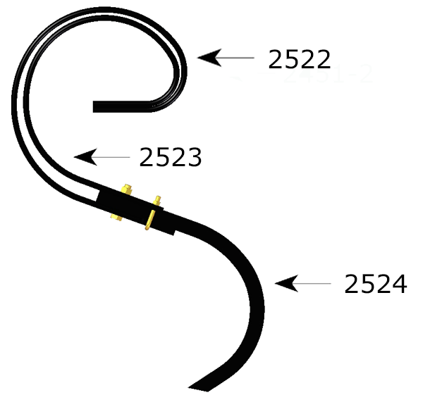 Стойки VIBRO BELLOTA 2525